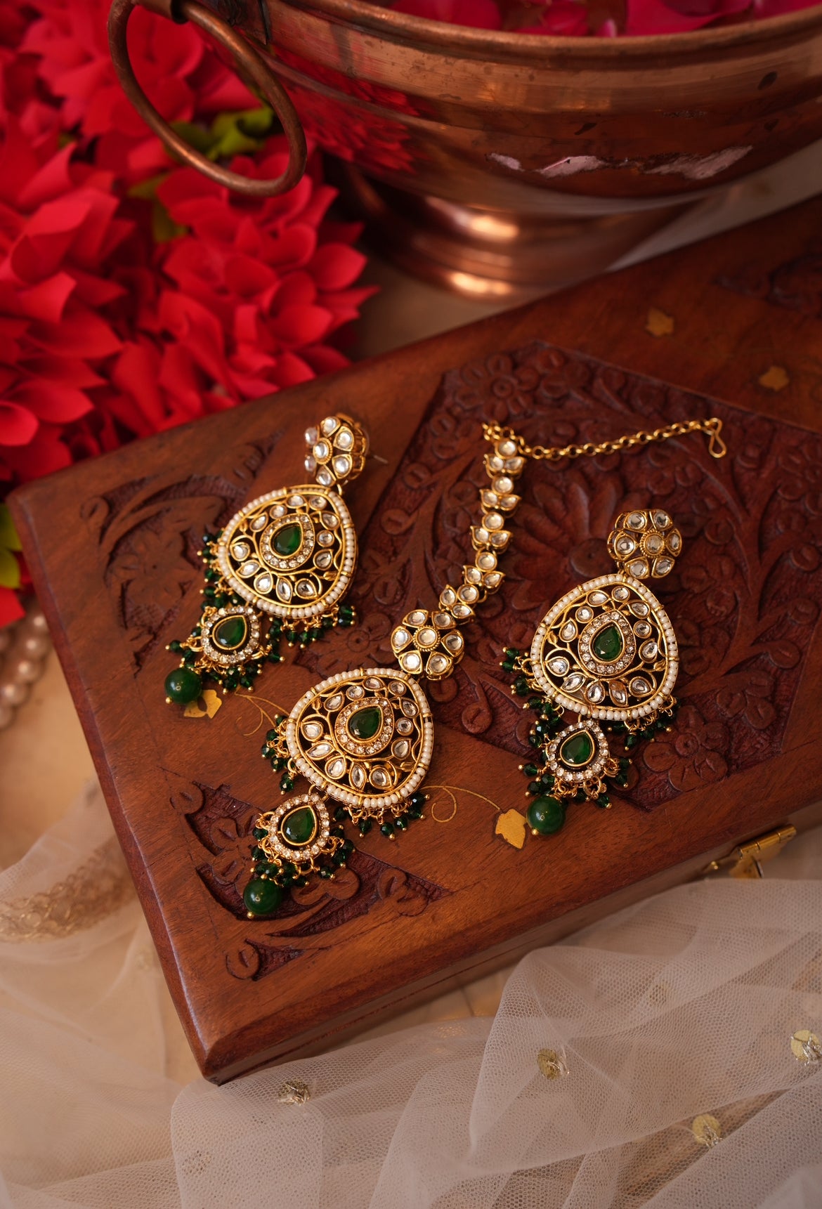 Rashi Kundan choker set